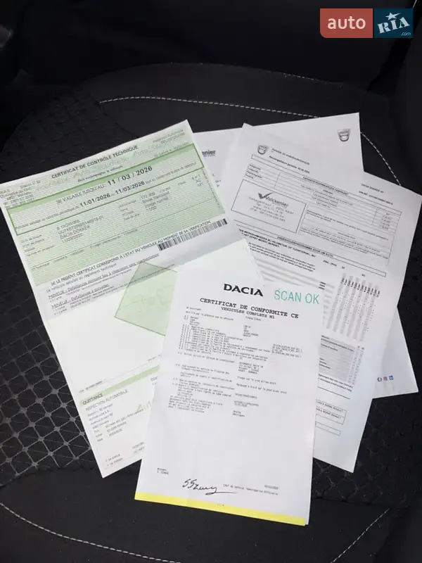 Минивэн Dacia Dokker 2020 в Радомышле документ 2 фото Минивэн Dacia Dokker 2020 в Радомышле документ