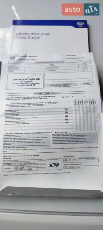 Позашляховик / Кросовер Dacia Duster 2011 в Тернополі документ