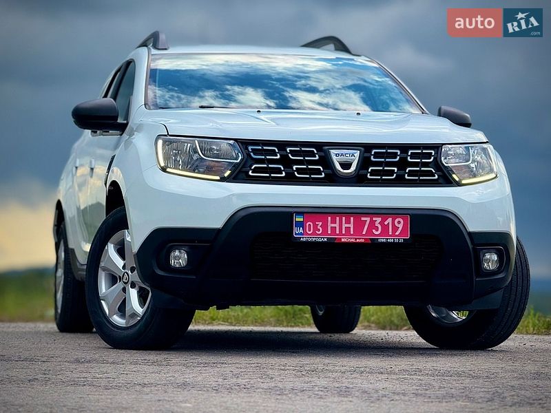 2021 Dacia Duster, VIN YF1HJD40767252859:plate — фото 1 (autoria)
