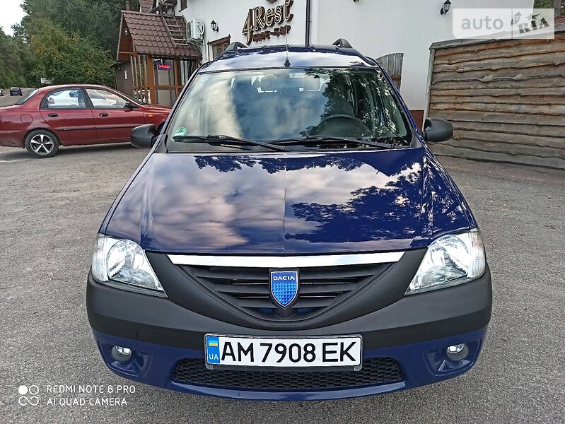 Мінівен Dacia Logan MCV 2008 в Житомирі