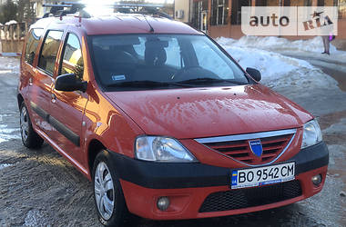 Универсал Dacia Logan MCV 2007 в Тернополе