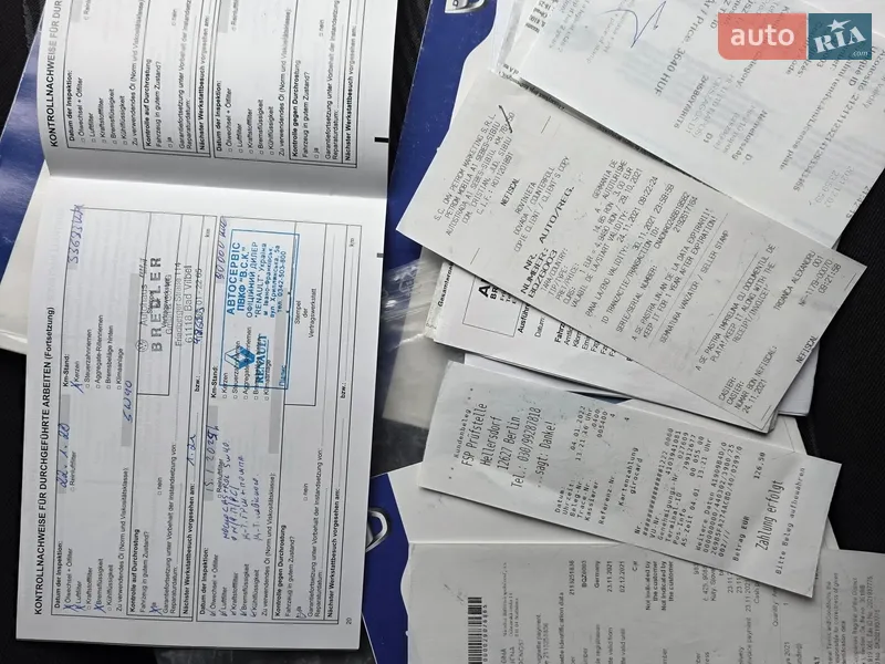 Седан Dacia Logan MCV 2010 в Ивано-Франковске документ