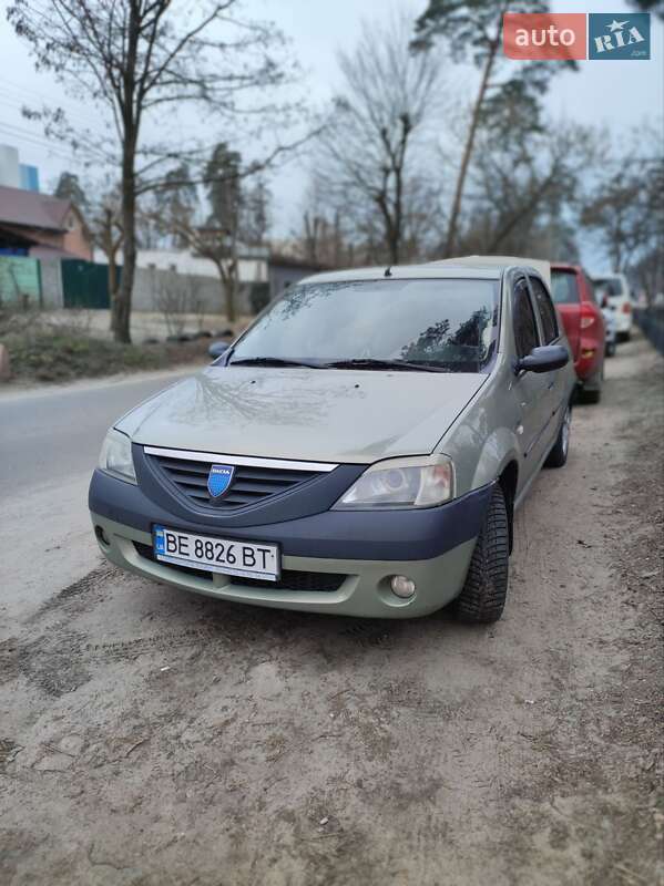 Седан Dacia Logan 2007 в Борисполі
