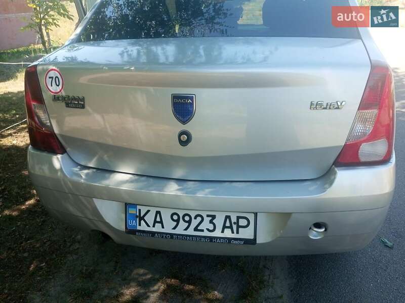 Седан Dacia Logan 2007 в Киеве фото 11 Седан Dacia Logan 2007 в Киеве