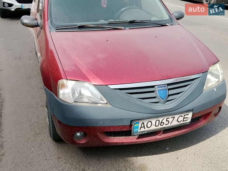 Седан Dacia Logan 2006 в Хусті фото Седан Dacia Logan 2006 в Хусті
