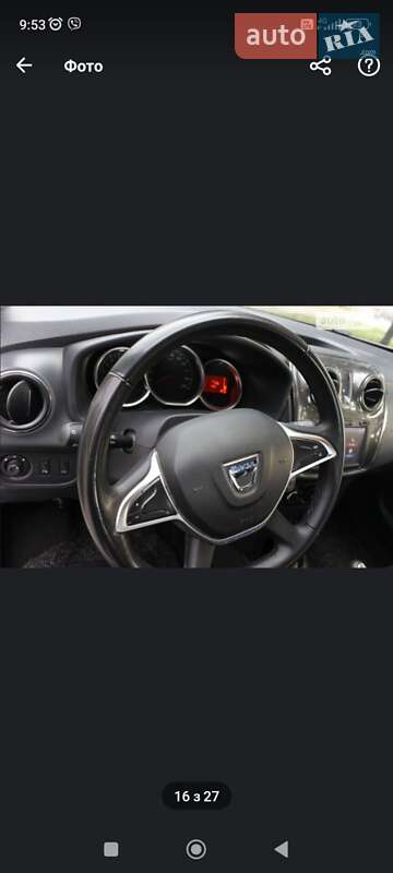 Внедорожник / Кроссовер Dacia Sandero StepWay 2018 в Ровно