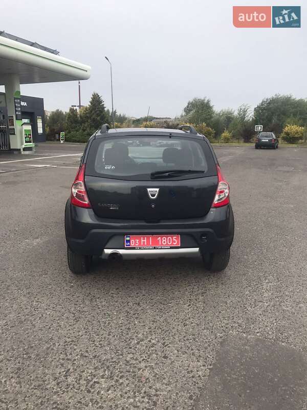 Внедорожник / Кроссовер Dacia Sandero StepWay 2010 в Ковеле