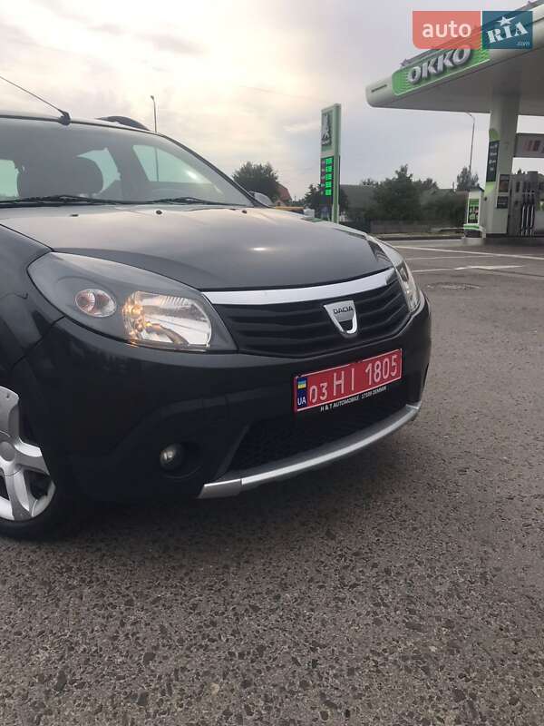 Внедорожник / Кроссовер Dacia Sandero StepWay 2010 в Ковеле