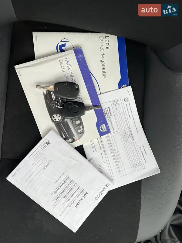 Хетчбек Dacia Sandero StepWay 2012 в Харкові документ