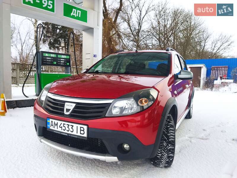 Внедорожник / Кроссовер Dacia Sandero StepWay 2010 в Бердичеве