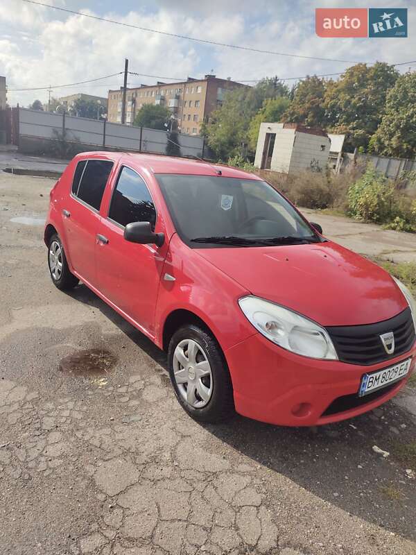 Хетчбек Dacia Sandero 2009 в Білопіллі