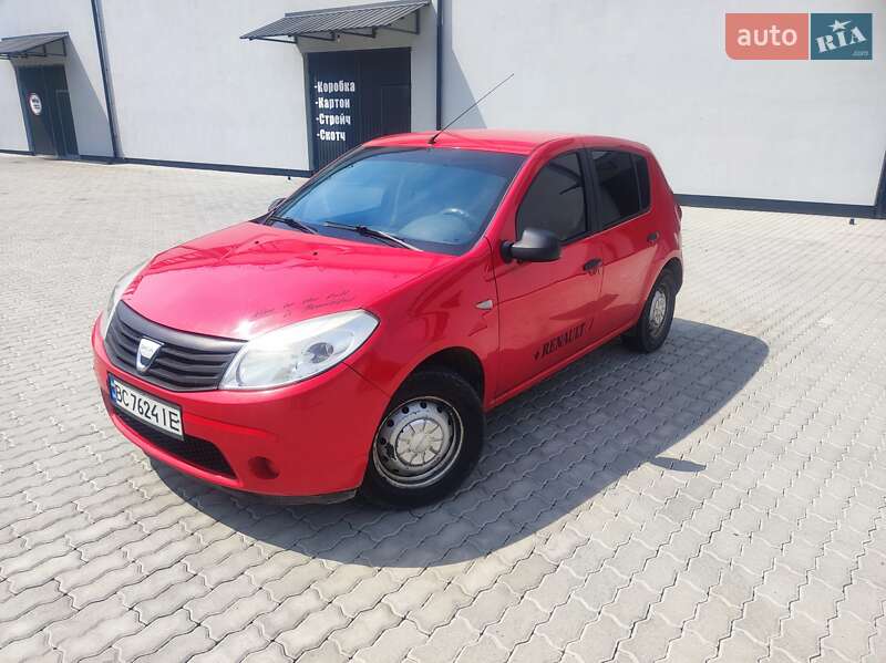 Хетчбек Dacia Sandero 2009 в Бориславі