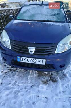 Хетчбек Dacia Sandero 2009 в Хмельницькому