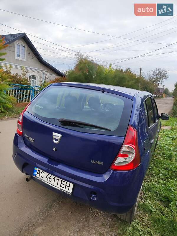 Хэтчбек Dacia Sandero 2009 в Луцке фото 5 Хэтчбек Dacia Sandero 2009 в Луцке