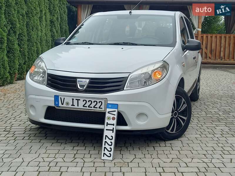Хэтчбек Dacia Sandero 2009 в Самборе фото 9 Хэтчбек Dacia Sandero 2009 в Самборе
