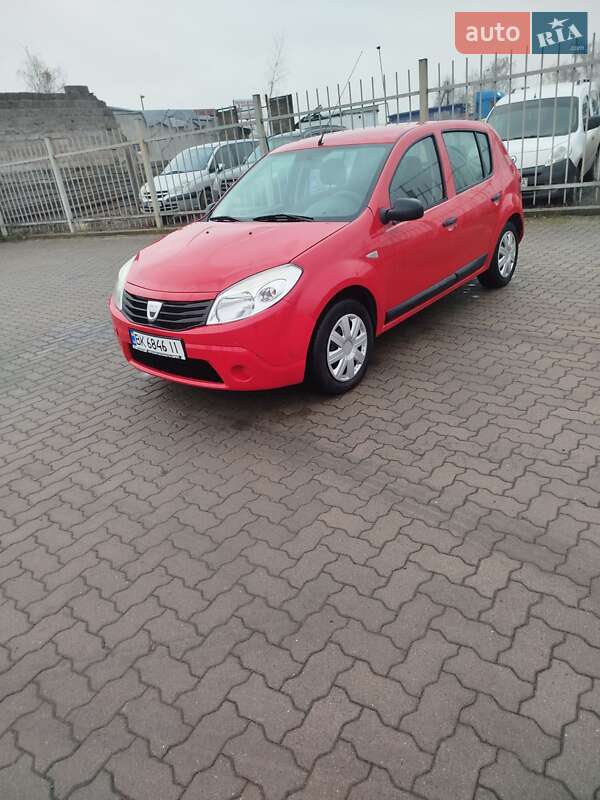 Хетчбек Dacia Sandero 2009 в Сарнах фото 6 Хетчбек Dacia Sandero 2009 в Сарнах