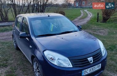 Хэтчбек Dacia Sandero 2009 в Шептицькому