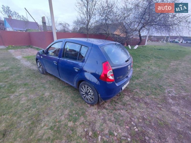 Хэтчбек Dacia Sandero 2009 в Шептицькому фото 7 Хэтчбек Dacia Sandero 2009 в Шептицькому