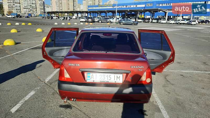 Седан Dacia Solenza 2004 в Киеве