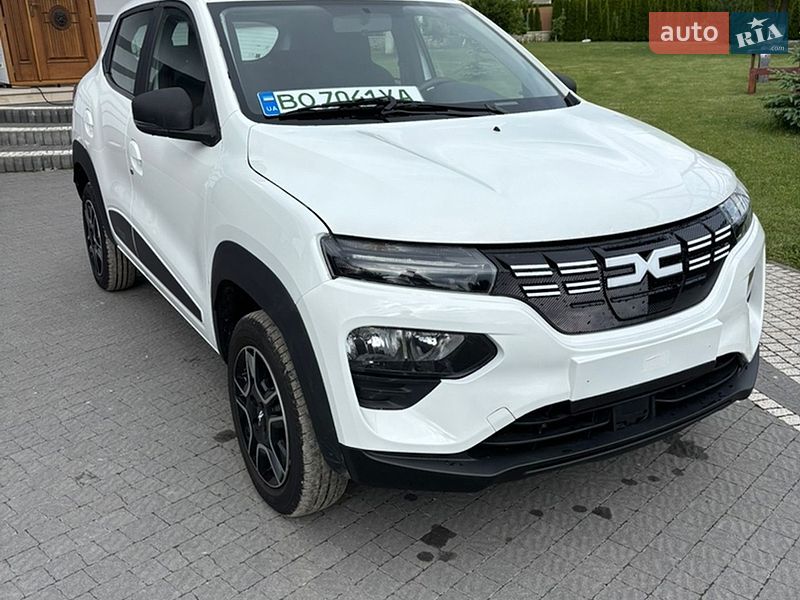 2023 Dacia Spring, VIN UU1DBG009PU162599:plate — фото 1 (autoria)
