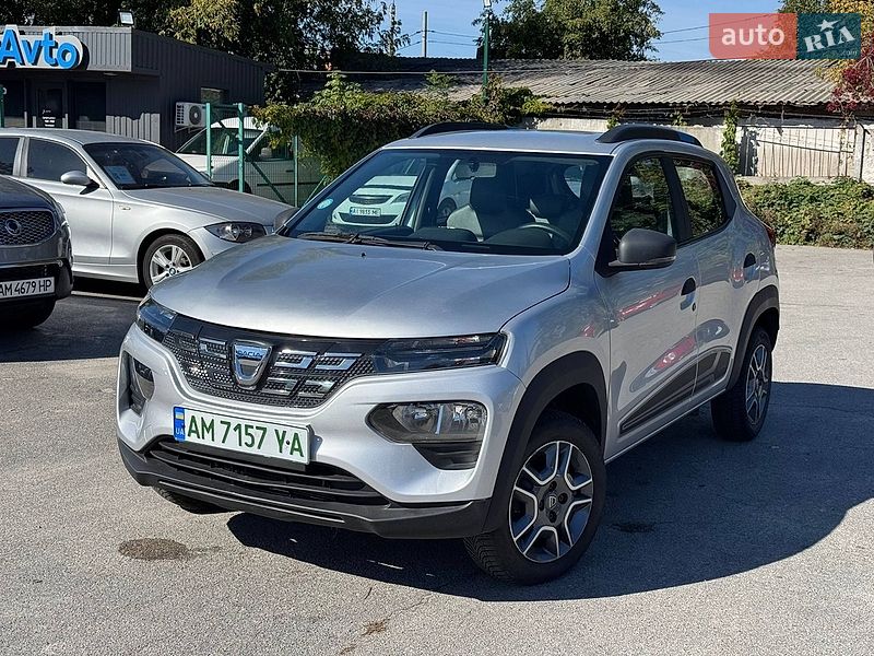 2021 Dacia Spring, VIN UU1DBG002LU002249:plate — фото 1 (autoria)