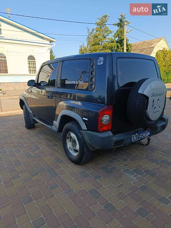 Позашляховик / Кросовер Daewoo Korando 2001 в Синельниковому фото 11 Позашляховик / Кросовер Daewoo Korando 2001 в Синельниковому