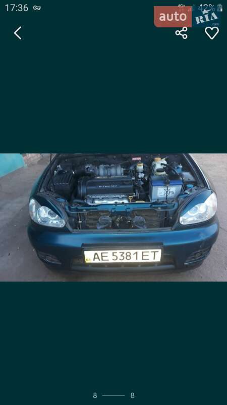 Седан Daewoo Lanos 2005 в Кривом Роге