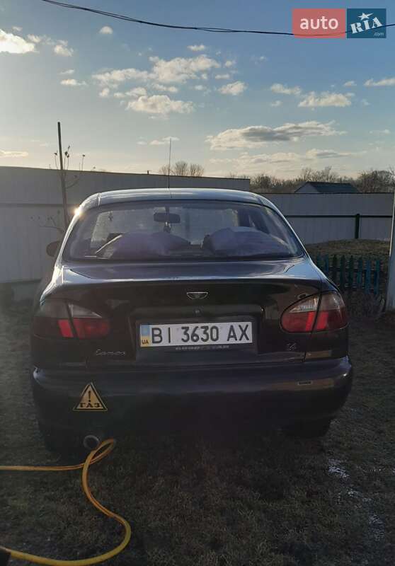 Седан Daewoo Lanos 2008 в Нових Санжарах фото 4 Седан Daewoo Lanos 2008 в Нових Санжарах
