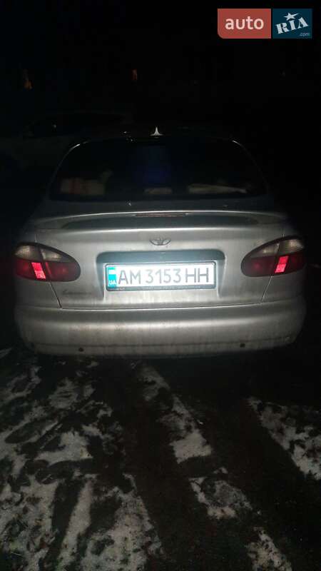 Седан Daewoo Lanos 2007 в Житомирі