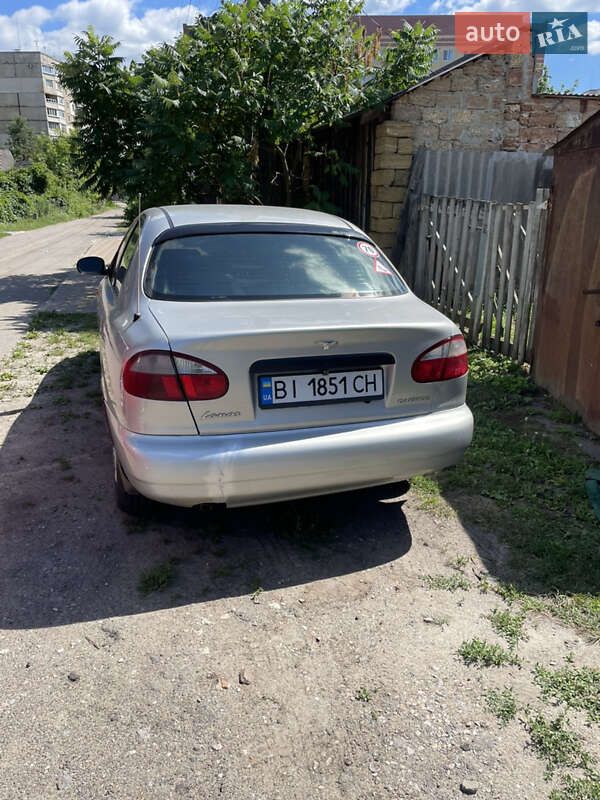 Седан Daewoo Lanos 2002 в Полтаве