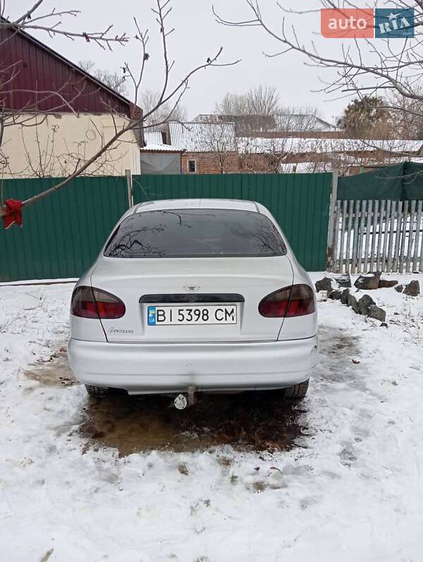 Седан Daewoo Lanos 2005 в Полтаві