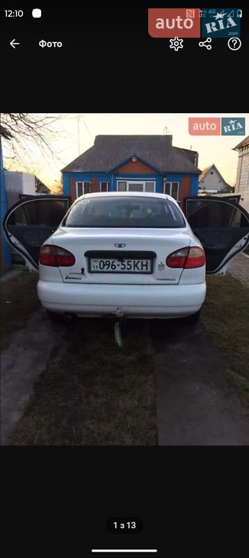 Седан Daewoo Lanos 1998 в Узине фото 3 Седан Daewoo Lanos 1998 в Узине