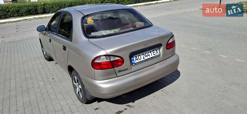 Седан Daewoo Lanos 2008 в Мукачево фото 5 Седан Daewoo Lanos 2008 в Мукачево
