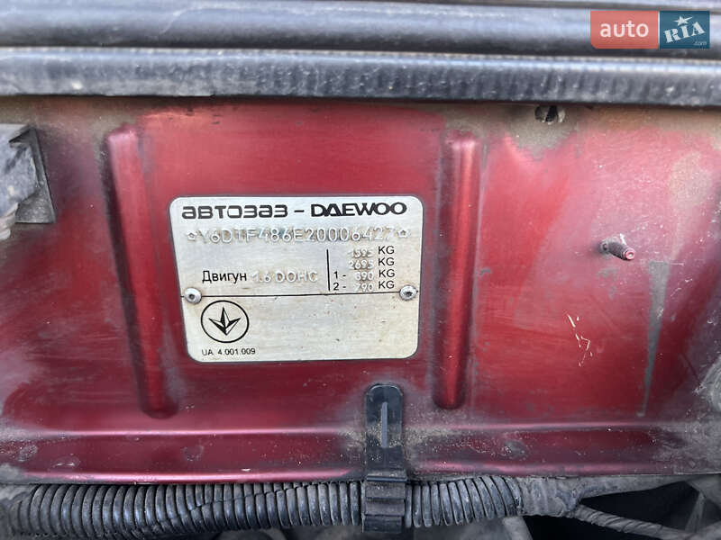 Хетчбек Daewoo Lanos 2002 в Одесі