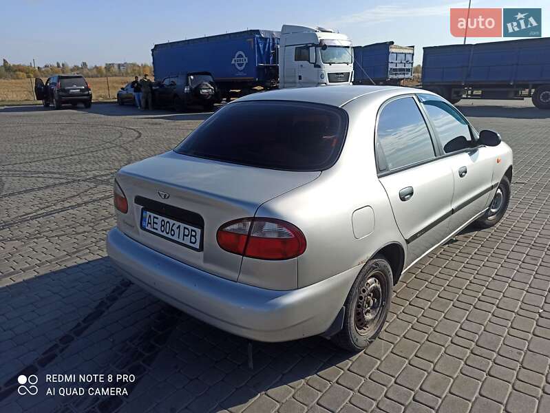 Седан Daewoo Lanos 2007 в Новомосковську