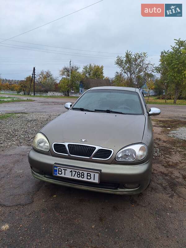 Седан Daewoo Lanos 2002 в Высокополье