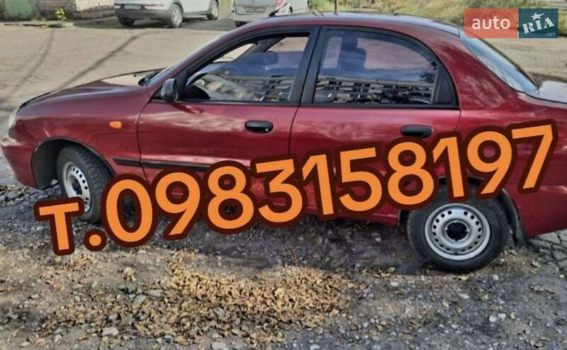 Седан Daewoo Lanos 2008 в Кам'янському