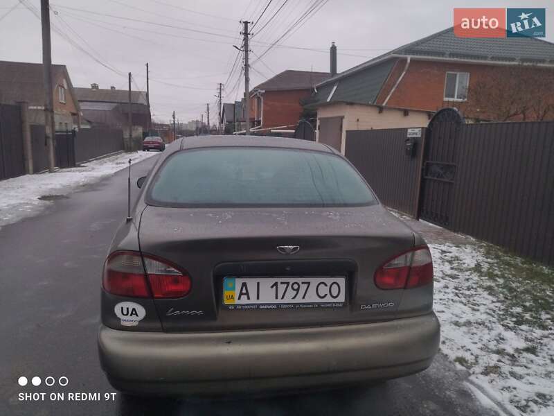 Седан Daewoo Lanos 2001 в Белой Церкви