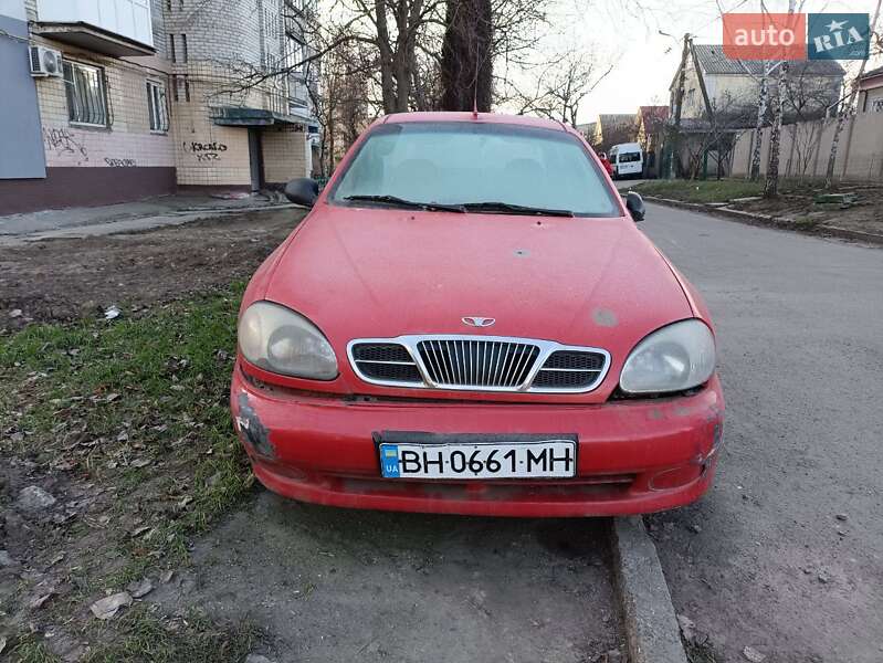 2006 Daewoo Lanos, VIN Y6DTF69YD6W275644:plate — фото 1 (autoria)