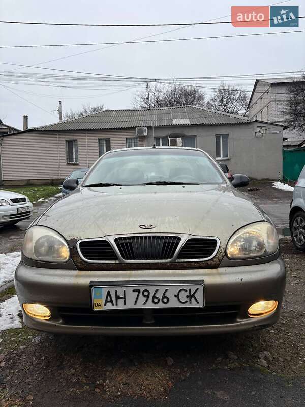 2007 Daewoo Lanos, VIN Y6DTF69YD7W366799:plate — фото 1 (autoria)