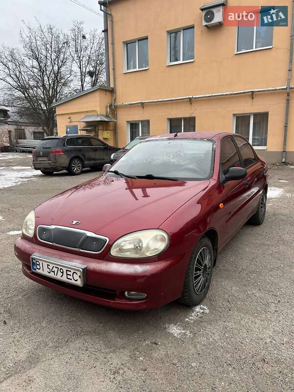 2005 Daewoo Lanos, VIN Y6DTF69YD6W263744:plate — фото 1 (autoria)