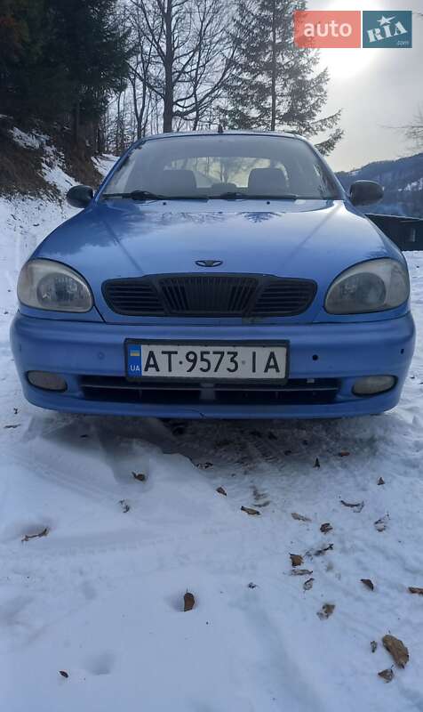 2007 Daewoo Lanos, VIN Y6DTF69YD7W346647:plate — фото 1 (autoria)