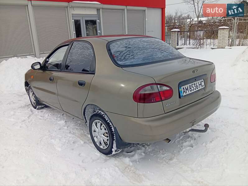 2007 Daewoo Lanos, VIN Y6DTF69YD7W354265:plate — фото 1 (autoria)