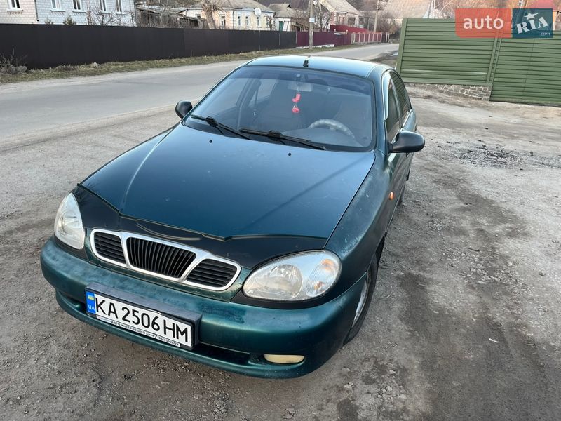 2006 Daewoo Lanos, VIN Y6DTF69YD6W305143:plate — фото 1 (autoria)