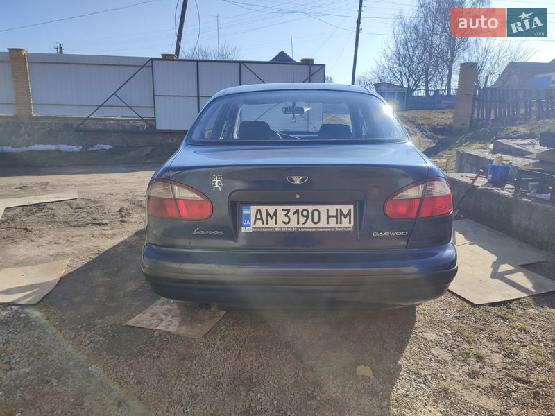 Седан Daewoo Lanos 2006 в Попельне