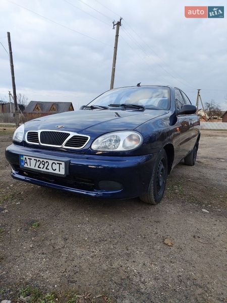 2007 Daewoo Lanos, VIN Y6DTF69YD7W335349:plate — фото 1 (autoria)
