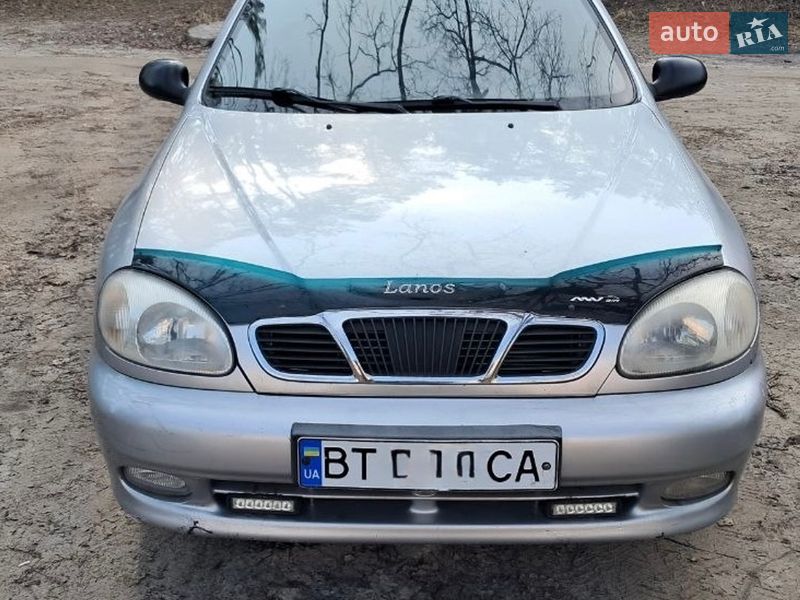 2008 Daewoo Lanos, VIN Y6DTF69YD8W411405:plate — фото 1 (autoria)