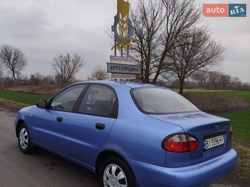 Седан Daewoo Lanos 2007 в Зіньківі