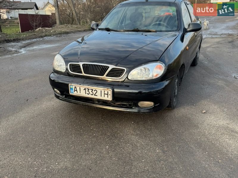 2008 Daewoo Lanos, VIN Y6DTF69YD8W430677:plate — фото 1 (autoria)