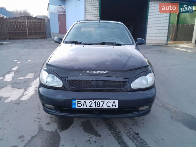 2006 Daewoo Lanos, VIN Y6DTF69YD6W277759:plate — фото 1 (autoria)